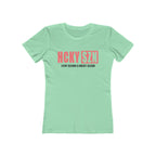 Every Season Is Hockey Season Women's Boyfriend Tee (Peach Logo) - Various Colors