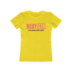 Every Season Is Hockey Season Women's Boyfriend Tee (Peach Logo) - Various Colors
