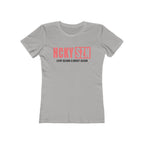 Every Season Is Hockey Season Women's Boyfriend Tee (Peach Logo) - Various Colors