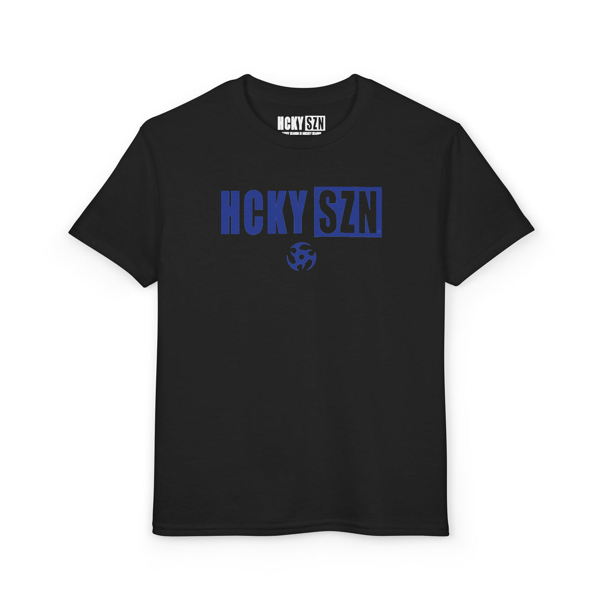 Youth HCKY SZN DryBlend Tee Shirt (Royal Logo) - Various Colors