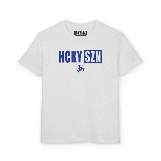 Youth HCKY SZN DryBlend Tee Shirt (Royal Logo) - Various Colors