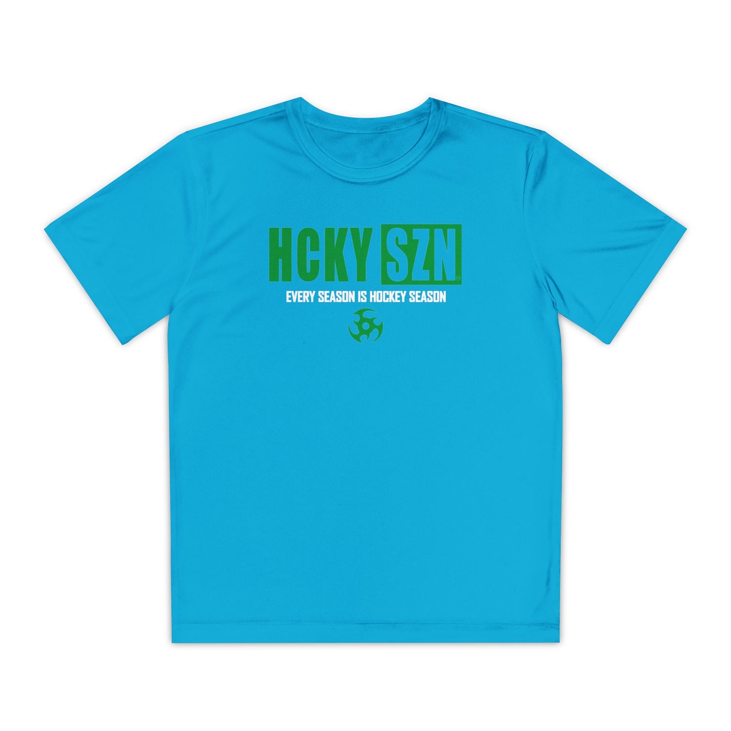 Every Season is HCKY SZN Youth Competitor Tee (Green Logo) - Various Colors