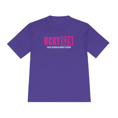 Every Season is HCKY SZN Performance Tee (Hot Pink Logo) - Various Colors