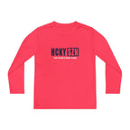 Every Season is HCKY SZN Youth Competitor Long Sleeve Tee (Navy Logo) - Various Colors