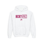 Youth HCKY SZN (Raspberry Logo) Hooded Sweatshirt - Various Colors