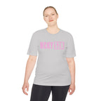 HCKYSZN (Flagship Logo) Adult Performance Tee - Silver/Pink