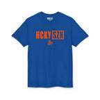 HCKY SZN Simple Star DryBlend Tee Shirt (Orange Logo) - Various Colors