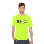 HCKYSZN (Deke Dangle) Adult Performance Tee - Neon Yellow/USA/Black