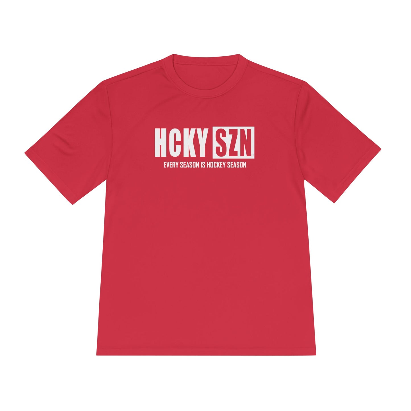 Every Season is HCKYSZN Performance Tee - White Logo