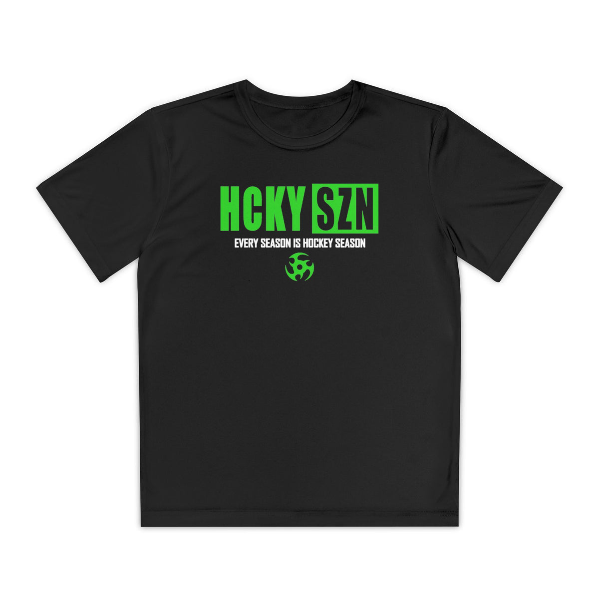Every Season is HCKY SZN Youth Competitor Tee (Lime Logo) - Various Colors