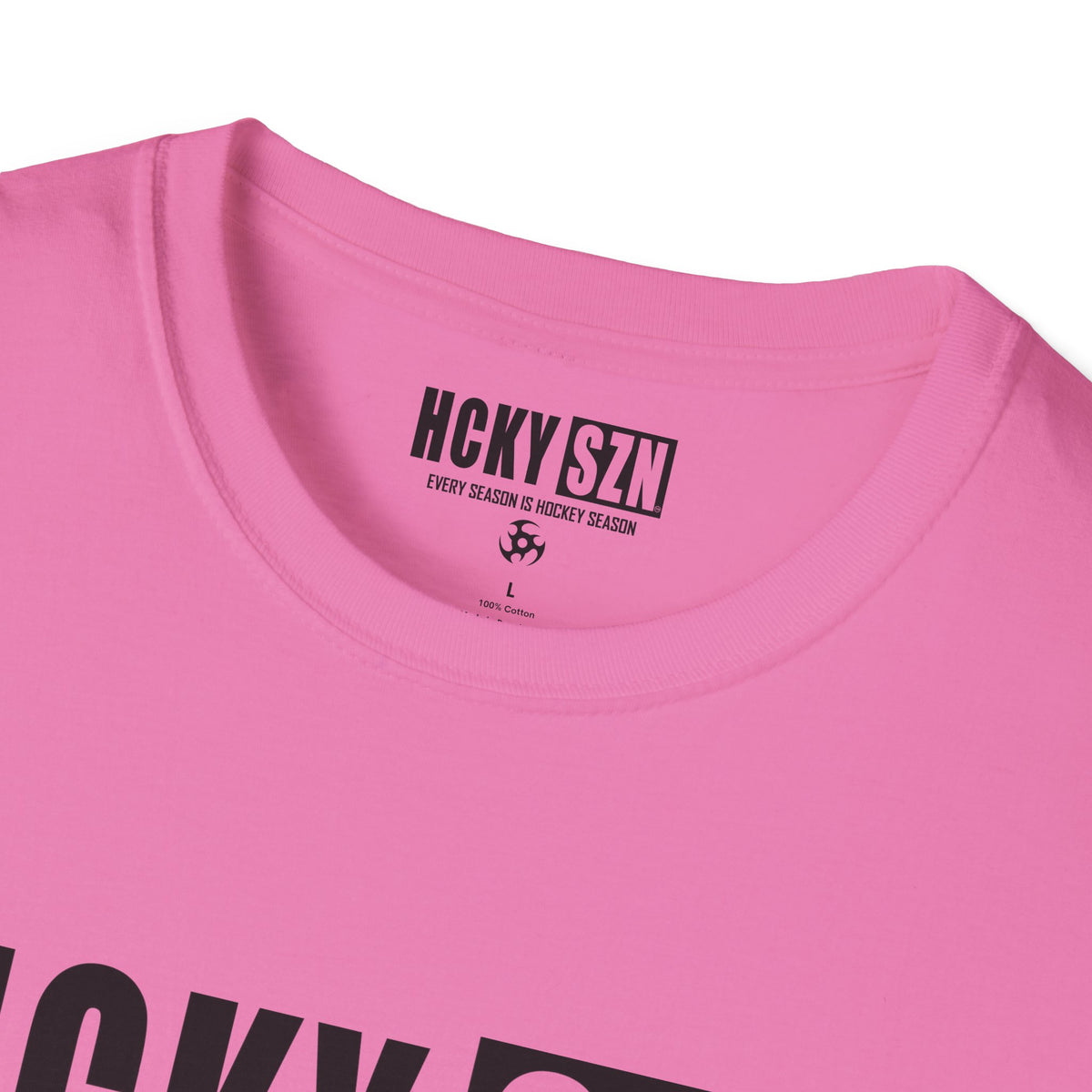 HCKY SZN Softstyle Tee Shirt (Azalea)