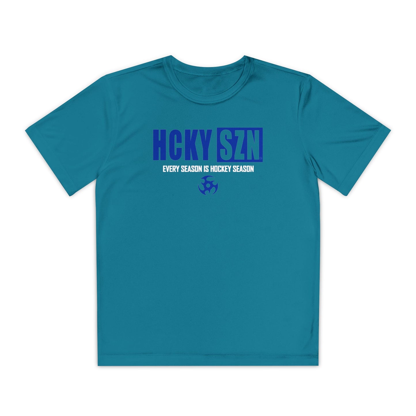 Every Season is HCKYSZN Youth Competitor Tee (Royal Blue Logo) - Various Colors