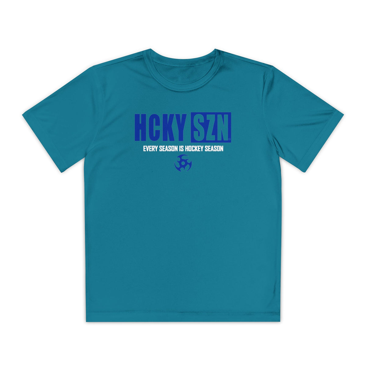 Every Season is HCKYSZN Youth Competitor Tee (Royal Blue Logo) - Various Colors