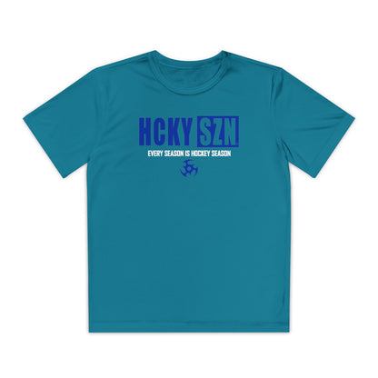 Every Season is HCKYSZN Youth Competitor Tee (Royal Blue Logo) - Various Colors