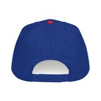 HCKY SZN Circle Logo Mid Profile Baseball Cap (Royal/Red/White)