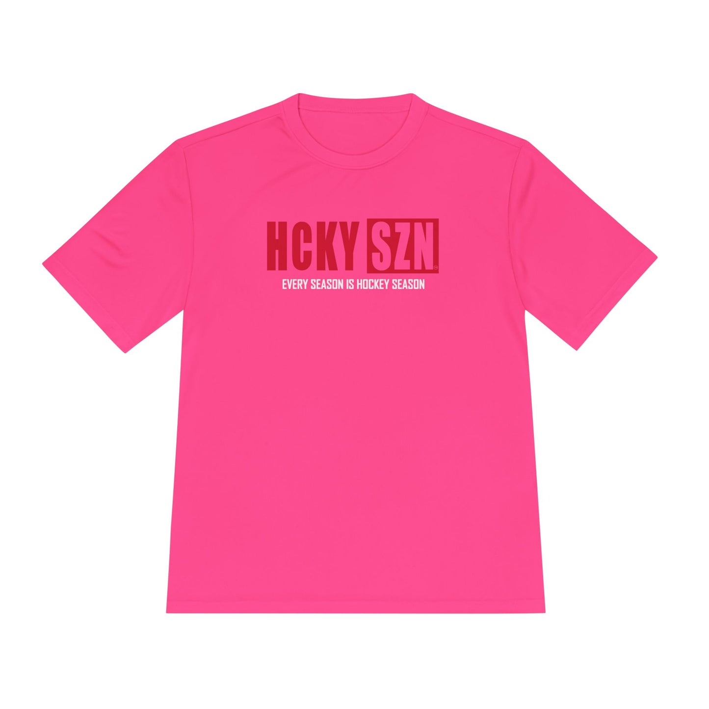 Every Season is HCKY SZN Performance Tee (Red Logo) - Various Colors