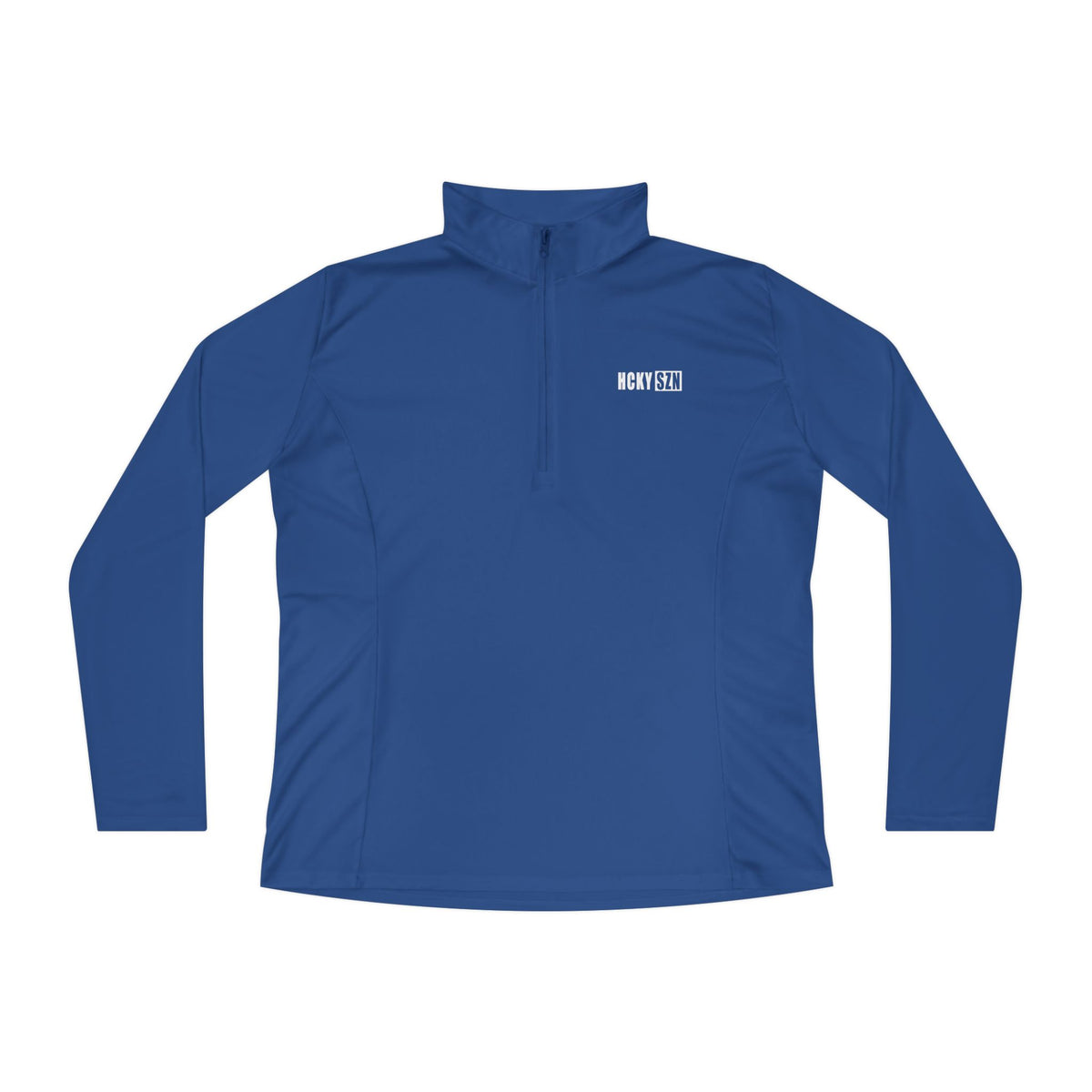 Women's HCKY SZN Quarter-Zip Pullover (Royal Blue)