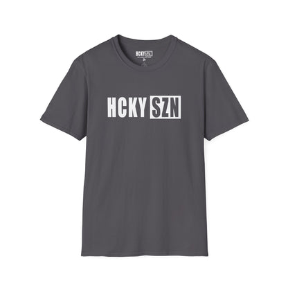 HCKY SZN Softstyle Tee Shirt (Charcoal)