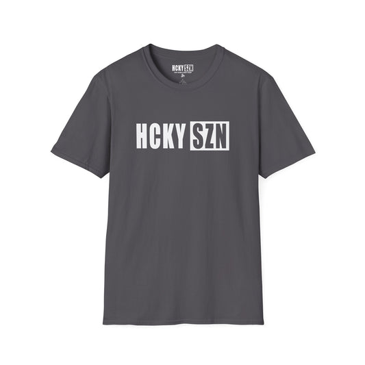 HCKY SZN Softstyle Tee Shirt (Charcoal)