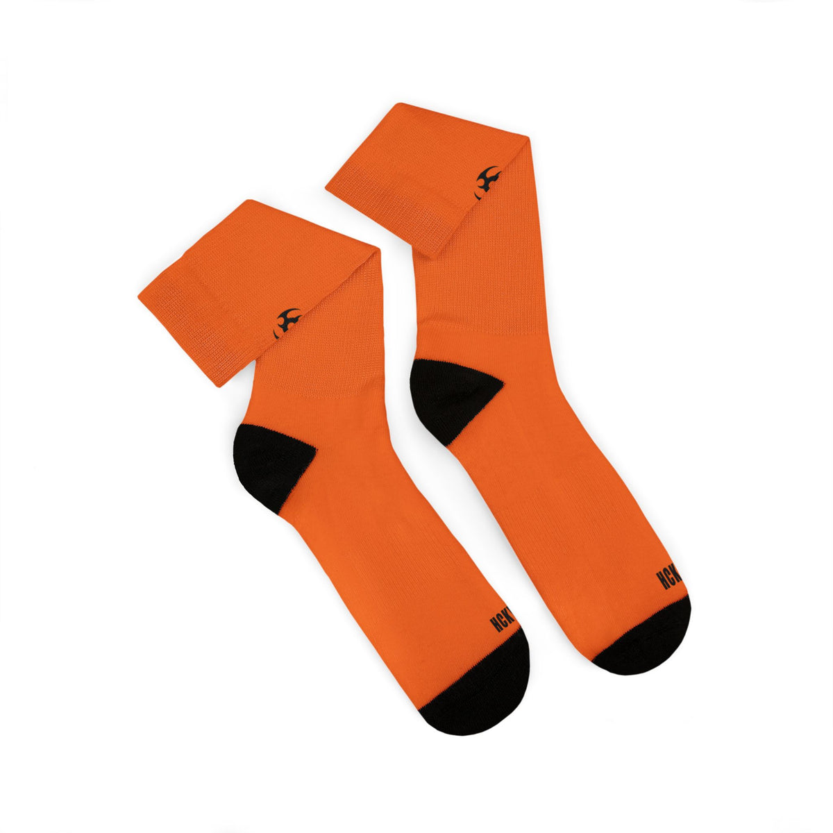 Comfort Crew Fleece Lined Hockey Socks (Orange)