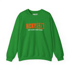 HCKY SZN Crewneck Sweatshirt (Orange Logo) - Various Colors