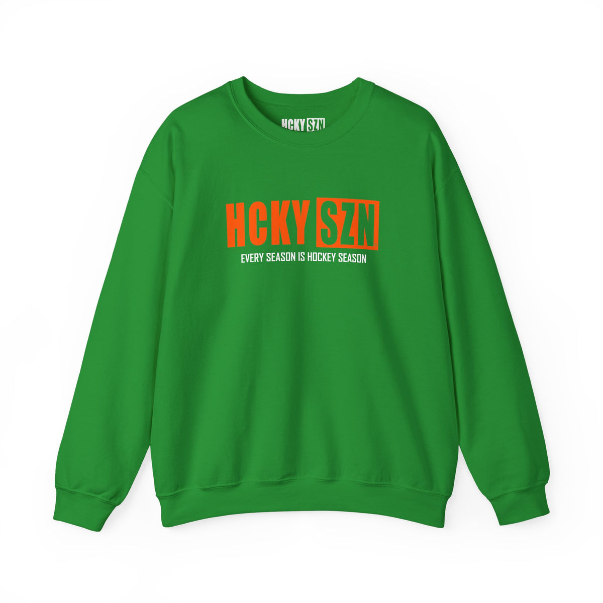 HCKY SZN Crewneck Sweatshirt (Orange Logo) - Various Colors