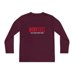 Every Season is HCKY SZN Youth Competitor Long Sleeve Tee (Red Logo) - Various Colors
