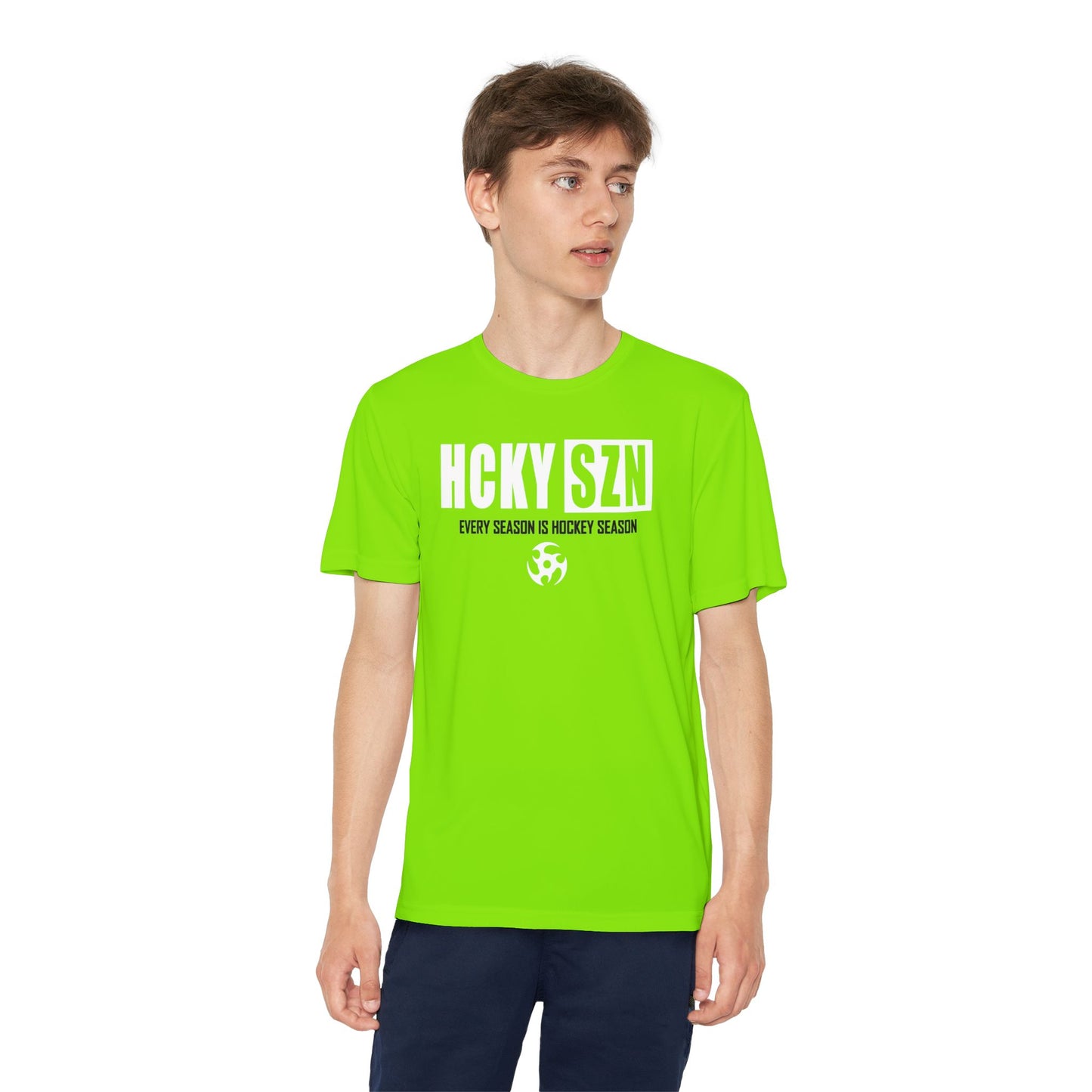 Every Season is HCKY SZN Youth Competitor Tee (White Logo) - Various Colors
