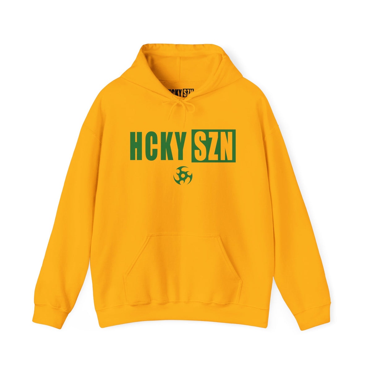 HCKY SZN (Green Logo) Hooded Sweatshirt - Various Colors