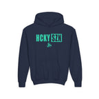 Youth HCKY SZN (Seafoam Logo) Hooded Sweatshirt - Various Colors