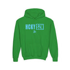 Youth HCKY SZN (Sky Blue Logo) Hooded Sweatshirt - Various Colors