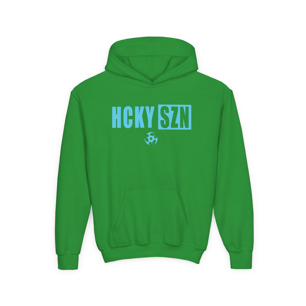 Youth HCKY SZN (Sky Blue Logo) Hooded Sweatshirt - Various Colors