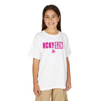 Youth HCKY SZN DryBlend Tee Shirt (Pink Logo) - Various Colors
