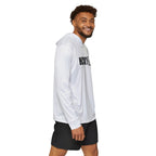 HCKY SZN Big Logo Performance Warmup Hoodie (White/Black)
