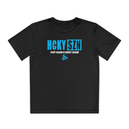 Every Season is HCKY SZN Youth Competitor Tee (Sky Blue  Logo) - Various Colors