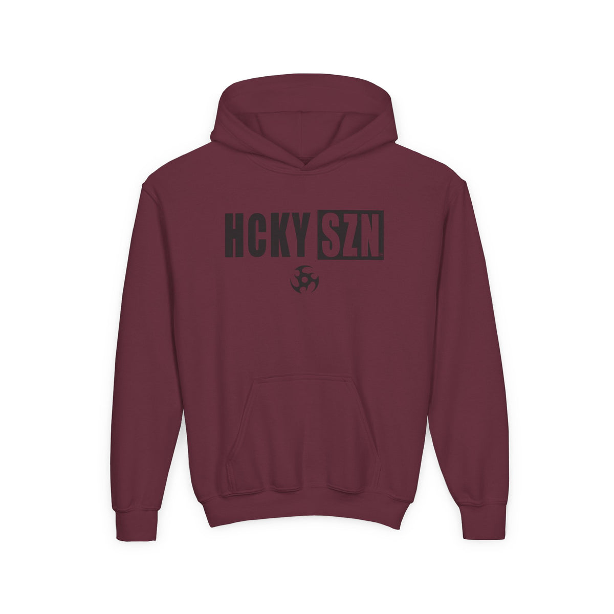 Youth HCKY SZN (Black Logo) Hooded Sweatshirt - Various Colors