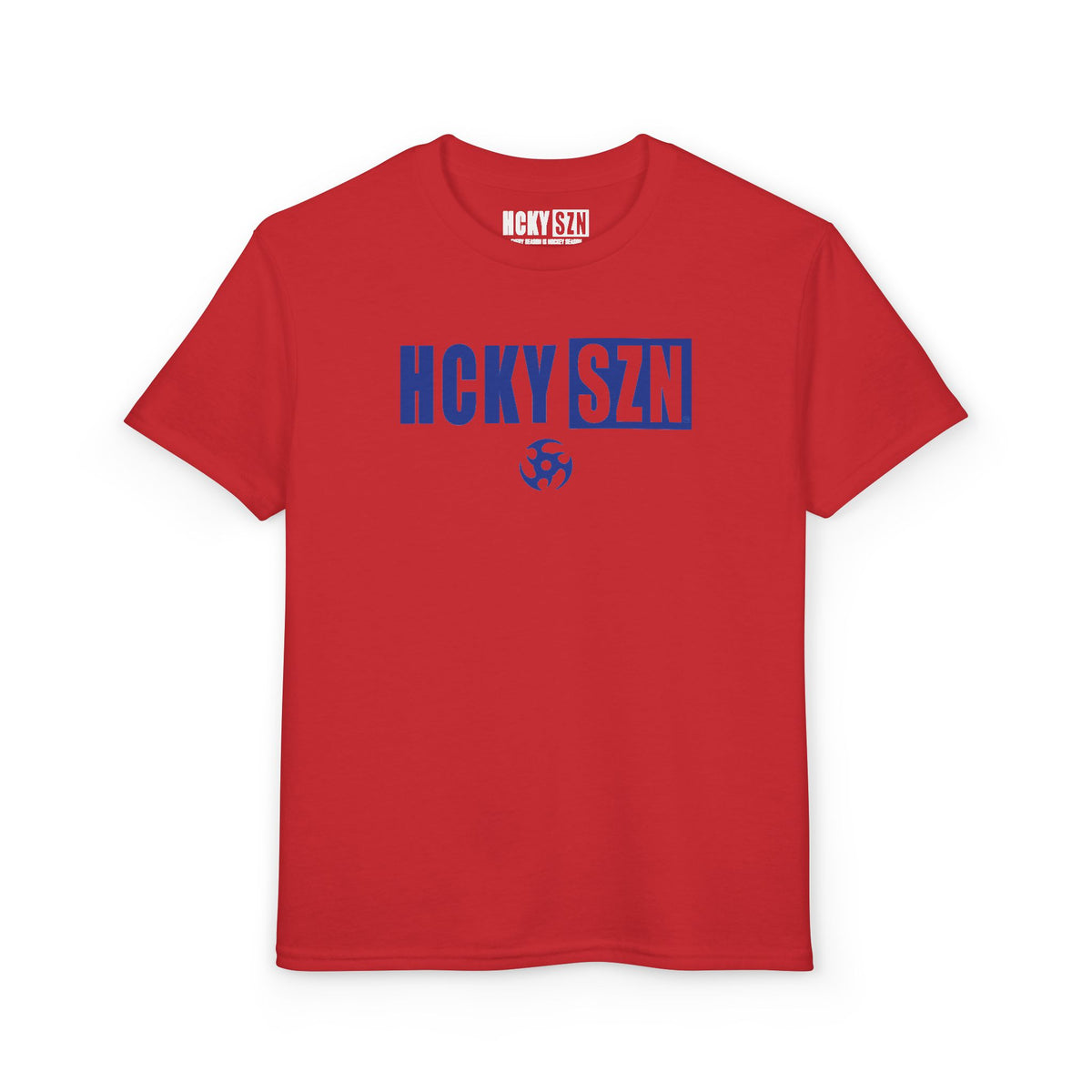 Youth HCKY SZN DryBlend Tee Shirt (Royal Logo) - Various Colors