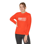 Every Season is HCKYSZN Youth Performance Long Sleeve Tee - White Logo