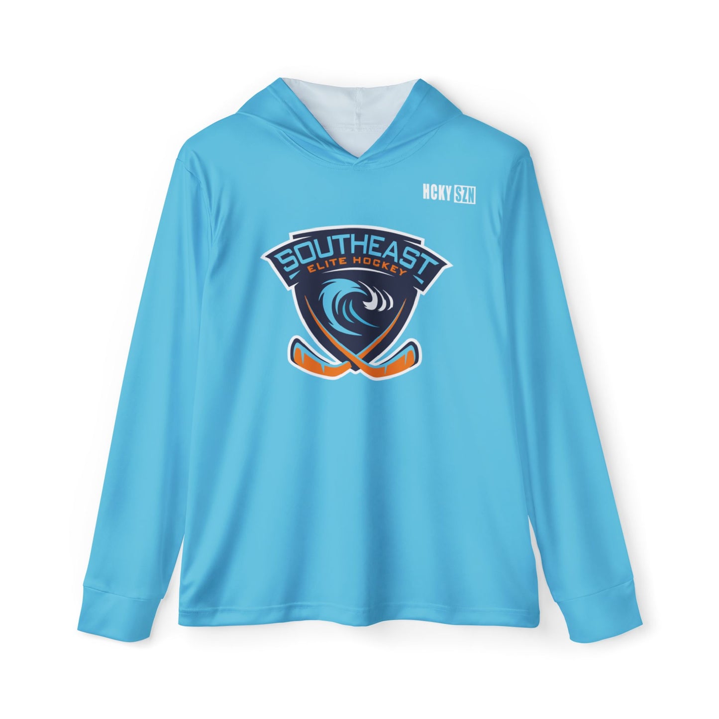 Custom Southeast Elite Performance Warmup Hoodie - Coastal Blue