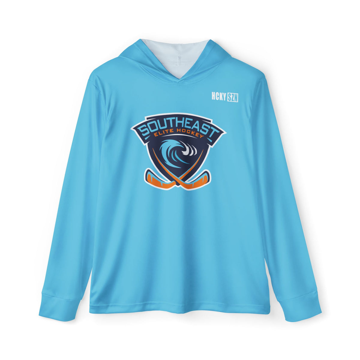 Custom Southeast Elite Performance Warmup Hoodie - Coastal Blue