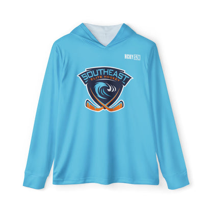 Custom Southeast Elite Performance Warmup Hoodie - Coastal Blue