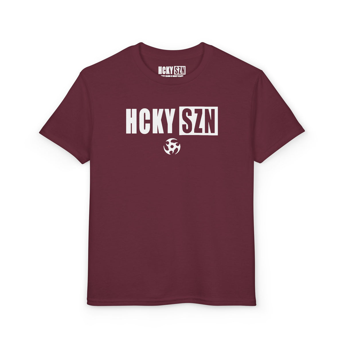 Youth HCKY SZN DryBlend Tee Shirt (White Logo) - Various Colors