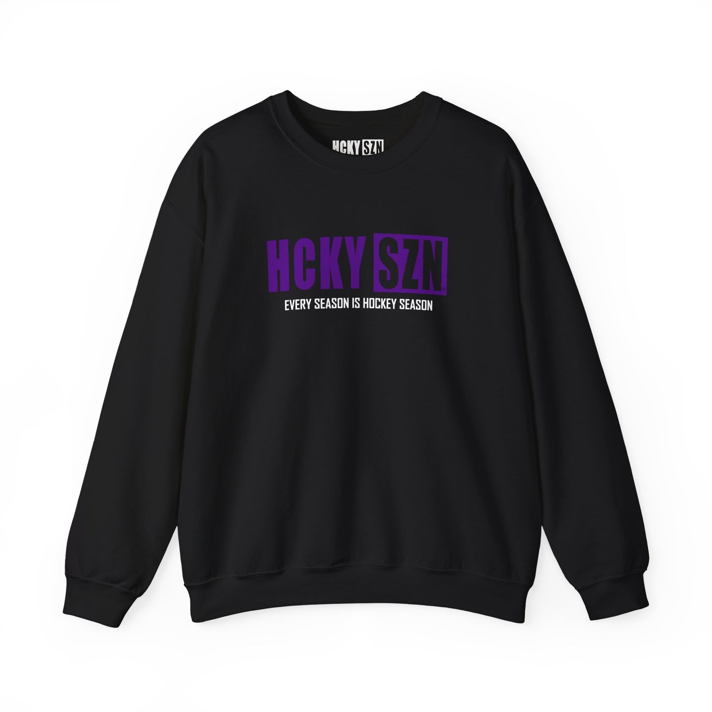 HCKY SZN Crewneck Sweatshirt (Purple Logo) - Various Colors