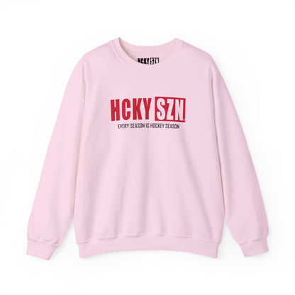 HCKY SZN Crewneck Sweatshirt (Red Logo) - Various Colors