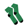 Comfort Crew Fleece Lined Hockey Socks (Green)