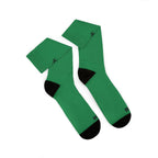 Comfort Crew Fleece Lined Hockey Socks (Green)