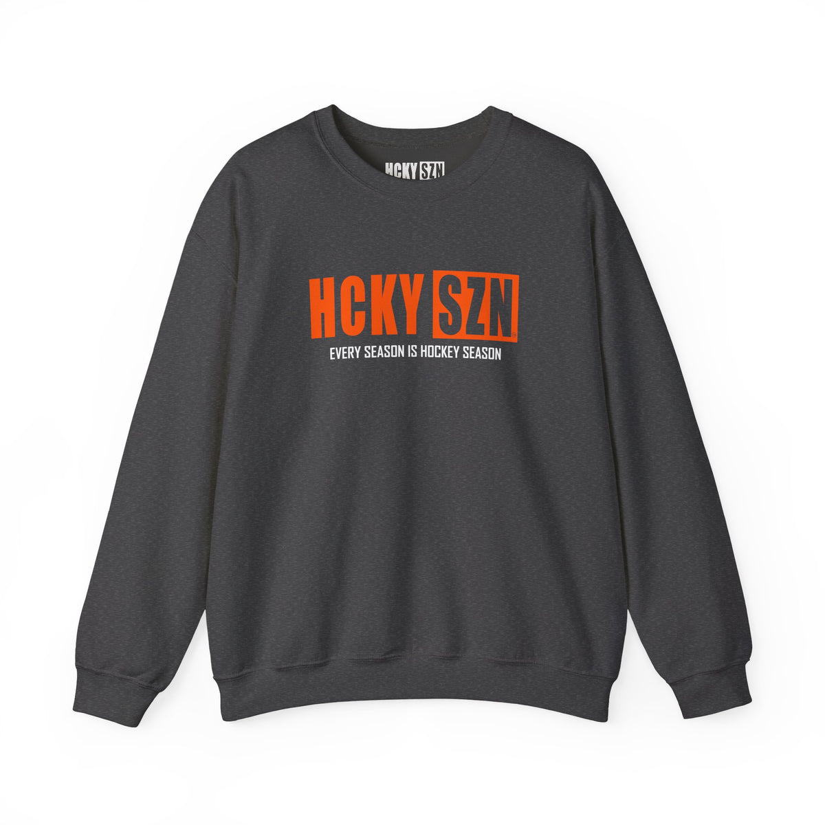 HCKY SZN Crewneck Sweatshirt (Orange Logo) - Various Colors