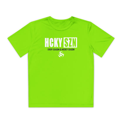 Every Season is HCKY SZN Youth Competitor Tee (White Logo) - Various Colors