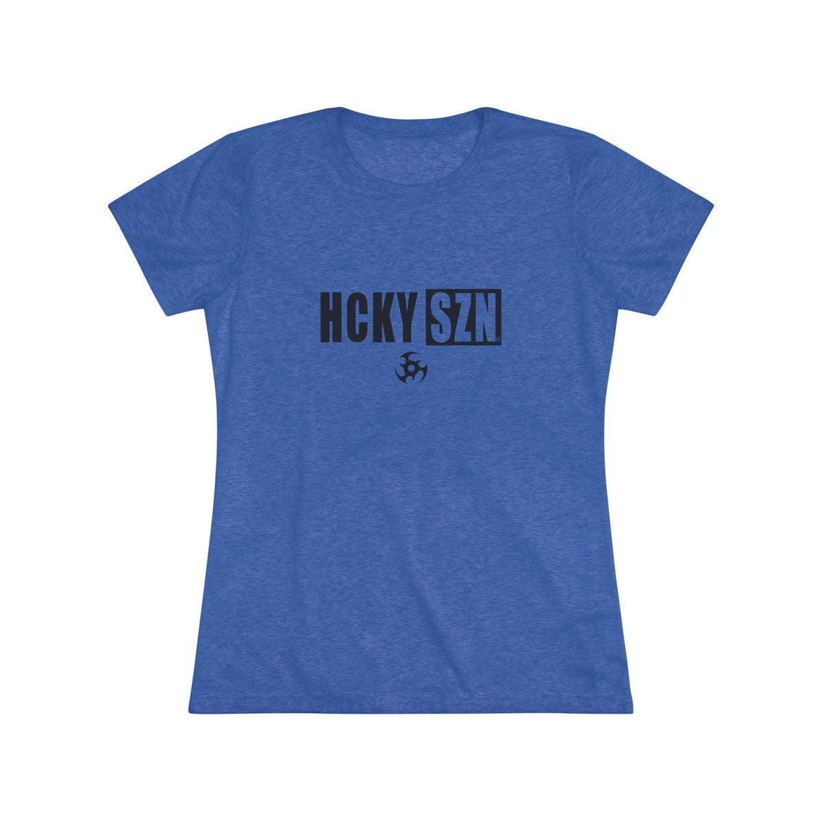 Women’s Hockey Vibe Triblend Tee (Black Logo)