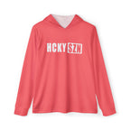 HCKYSZN Big Logo Performance Warmup Hoodie (Peach/White)